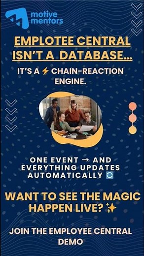 “Simplify HR with SAP SuccessFactors! 💼 Join our FREE live demo this Saturday!#Motivementors#HR