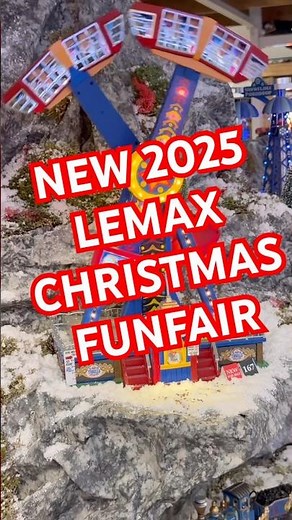 Amazing New LEMAX fun fair ride for 2025