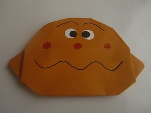 カレーパンマン 折り紙 Origami"Kare-panman"