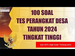 100 HOTS QUESTIONS FOR THE 2024 VILLAGE OFFICE TEST, LATEST, HIGH LEVEL, PROVEN TO COME OUT FREQU...