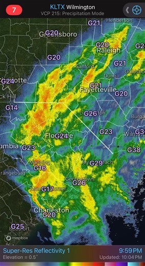 34 reactions · 22 shares | 10 PM RADAR UPDATE: It’s a rainy, chilly and windy night across the coastal Carolinas with widespread gusty rain showers. Winds are currently gusting in the mid-upper 20s across most of the area. Heading into the day tomorrow, expect much of the same of what we saw today, with a few more possible breaks in the showers. This will GREATLY help the drought we have been in lately. Wishing everyone a great rest of the evening! | Liam's Weather | Facebook