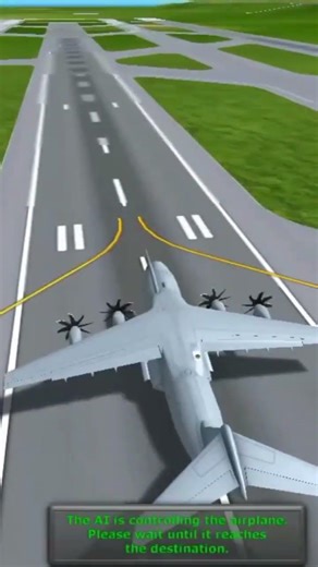 ☠️🤯😁auto pilot landing 😯🛬🤯☠️😱#turbopropflightsimulator#tfsauto