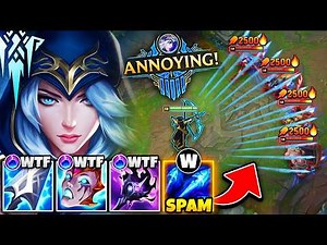 I created the most ANNOYING Poke Ashe build you will ever see... (SPAM FLAMING ARROWS)