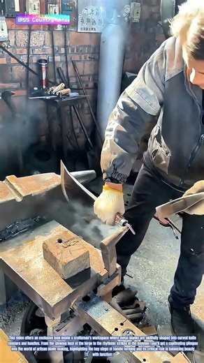 Forged to Fit: How Blacksmiths Craft Perfect Knife Handles by Hand
