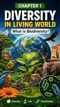 What is Biodiversity / Class 11th NCERT Biology / Chapter 1 The Living World #Geoscientia