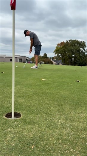 Donald Radke Putters, LLC | When the wind is blowing and the leaves are rolling as fast as the ball 🍂💨 You know it’s one of those days where every putt is an... | Instagram