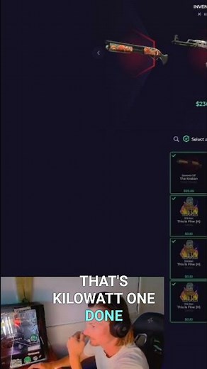 Opening CS:GO Cases for Big Wins #shorts