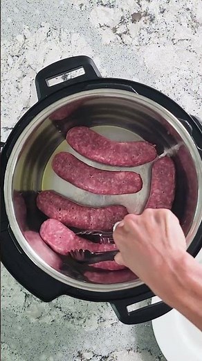 Crazy Easy Summer Dinner Idea: Instant Pot Bratwurst