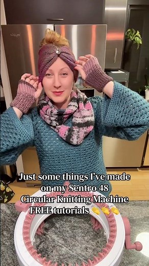 What You Can Make on a Sentro 48 Circular Knitting Machine 🧶