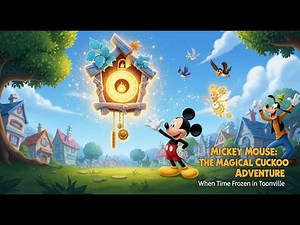 Mickey Mouse: The Magical Cuckoo Clock Adventure | When Time Froze in Toonville
