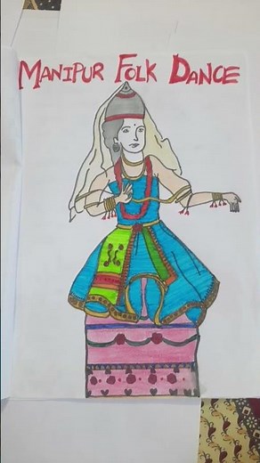 Art integrated project on manipur