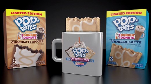 476K views · 2.7K reactions | The Dunkin' Donuts coffee flavor you love. Now in a Pop-Tart. | Pop-Tarts | Facebook