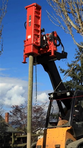 The Eterra PDX‑1000 Skid Steer Post Driver delivers 1,000 ft-lbs of impact to drive posts fast and efficiently. No hand tools. No extra labor. Just consistent power for fencing, farming, and construction. Heavy-duty build and reliable hydraulics make tough jobs easier, and it ships free on our website. #SkidSteerSolutions #PostDriver #Eterra #toughjobs #toughjob #agriculturesector | Skid Steer Solutions