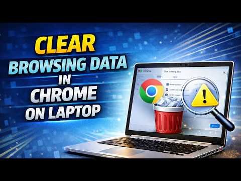 How To Clear Browsing Data in Google Chrome on Laptop or PC