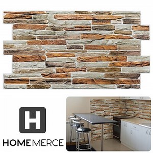 Panel Wall Gibraltar Stone PVC Cladding Tiles 3D Effect Wall Covering Panels  | eBay UK