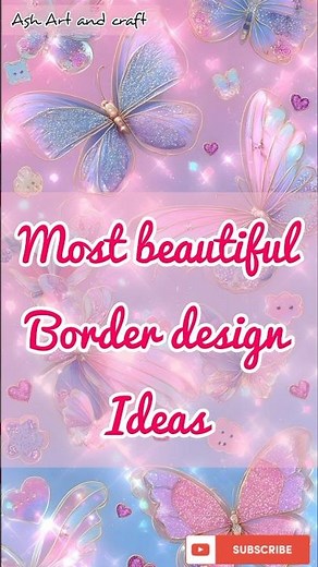 3 easy line border designs Project Work Designs/Corner and Side Border Design/Border Design/