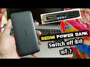 How to Switch off Redmi Power Bank || Redmi Power Bank ko kaise Off kare