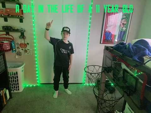 A day in the life of a 11 yr old