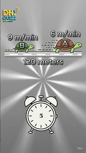 Only 3% Solve This Turtle Math Riddle in 5 Seconds! 🐢🤯