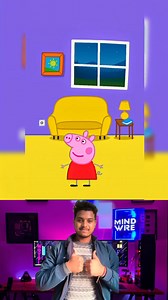 Siren Head Attacked Peppa Pig House! Peppa Pig vs SIREN HEAD #shorts #sirenhead #peppappig #animation #poppeppapig | Mind Vikas