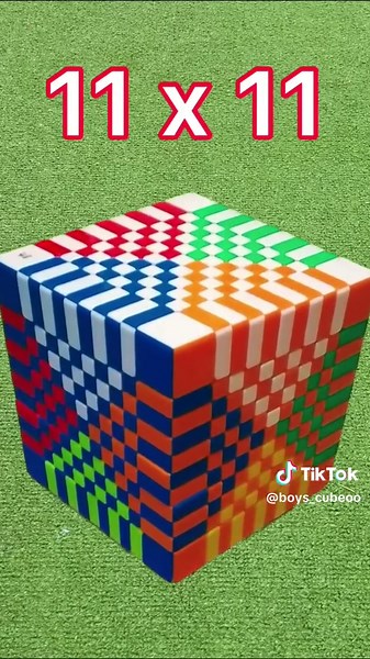 1x1 to 19x19 rubin’s cube #rubikscube #rubikscubechallenge #rubikscubesolve #speedcubing