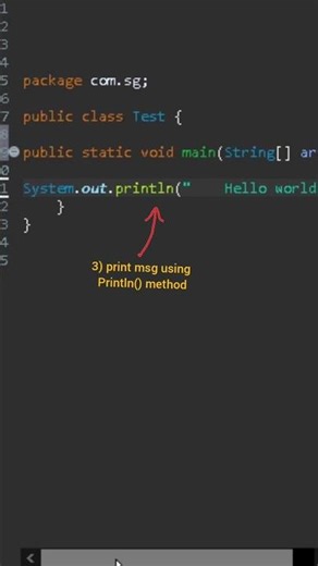 Java Hello World program in eclipse | Java for beginners #java #javabasics #sgtutorials