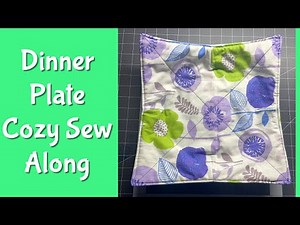 Dinner Plate Cozy Sew Along