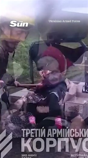 Moment Ukrainian robot evacuates 77-year-old from grey zone near Lyman