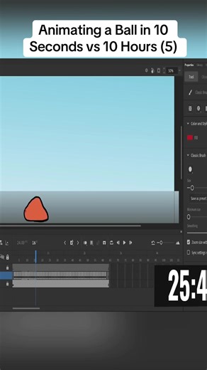 Animating a Ball in 10 Seconds vs 10 Hours (5)