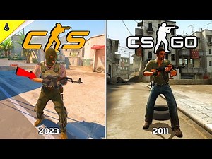 CS 2 vs CSGO 2011 - Details and Physics Comparison