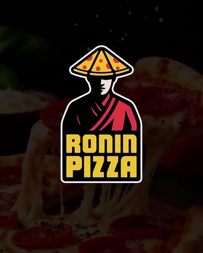 Guru Designers | Logo Website & Branding Graphics on Instagram: "We’re thrilled to reveal this bold and powerful **Ronin Pizza Logo Design** — crafted to give a food brand a memorable identity that instantly stands out. 🍕🔥 This kind of character-driven logo helps businesses look sharper, more professional, and more recognizable right from the first glance. Designed with detail and personality by **@stan_logo**, this mark blends storytelling, culture, and attitude — the type of br
