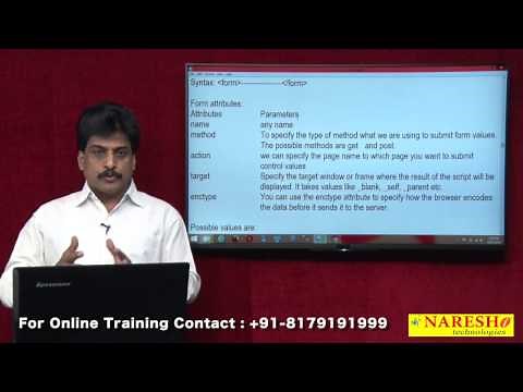 HTML Forms - Part 1 | Web Technologies Tutorial | Mr.Subbaraju