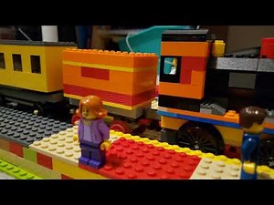 Lego Animation - Hugo train crash