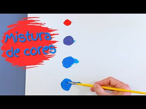 COLOR MIXING | HOW TO MAKE THE COLOR VIOLET | FROM RED TO BLUE | PAINTING ON CANVAS