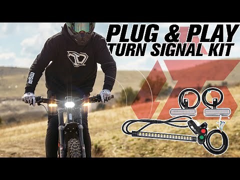 Tusk Plug and Play Turn Signal Kit | Sur-Ron Light Bee X and Segway X160/260