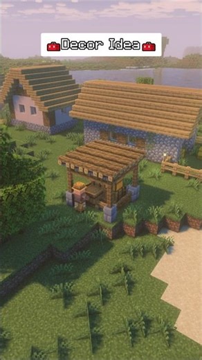 Easy Village Decoration Tutorial! 🏠🔨