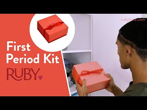 Ruby Love First Period Kit- The Perfect Gift