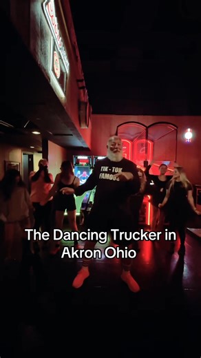 The dancing trucker in Akron Ohio | John Drury