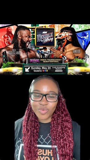 Swerve & Bandido is gonna be 🔥 #aew #aewdynamite #swervestrickland #bandido #wrestling