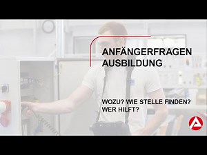 Ausbildungsfragen: Wie findet man eine Stelle und wer hilft?