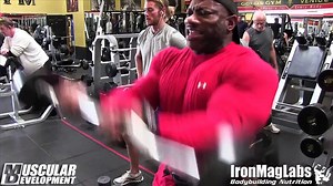 Dexter Jackson - Shoulder Training 6 Weeks Out from the Arnold Classic 2015