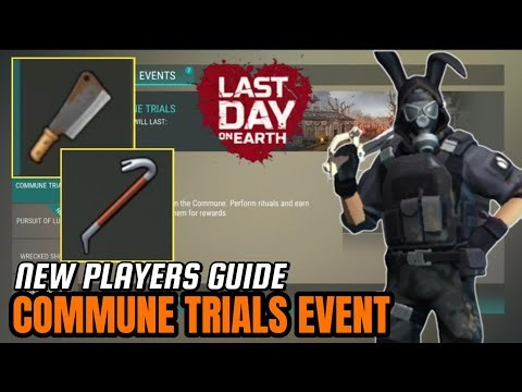I TRY TO COMPLETE THE COMMUNE TRIALS EVENT USE CHEAP EQUIPMENTS - LAST DAY ON EARTH SURVIVAL