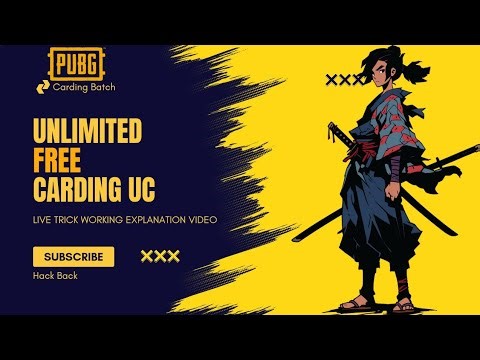 FINALLY FOUND THE MOST TRUSTED BGMI UC CARDER !! 😱