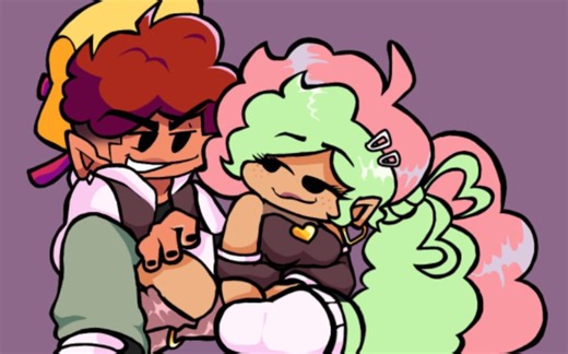 【FNF】SCRATCH MIX角色图和一些内容预览