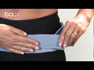 How to Wear The Sacroiliac Belt