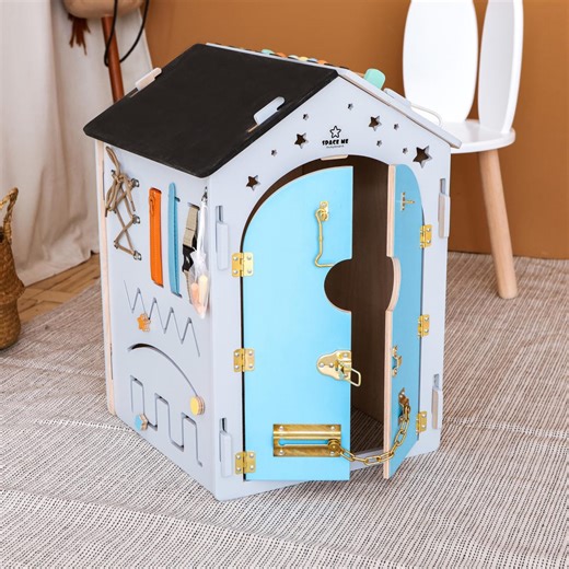 Busy Board for Toddlers – the Perfect Gift for Kids Ages 1–4! This Sensory Activity Board Helps Develop Fine Motor Skills, Logic. - Etsy