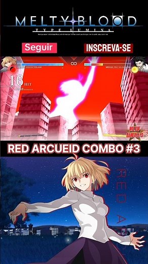 Red Arcueid combo 3 - Melty Blood Type Lumina