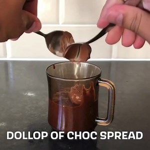 1M views · 2.6K reactions | Make this super gooey & delicious mug cake in just 3 minutes!  *Ingredients* 4 tbsp plain flour 2 tbsp cocoa powder 1/4 tsp baking powder 3 tbsp sugar Pinch of salt 75 ml milk 1/2 tsp vanilla essence 2 tbsp vegetable oil Dollop of chocolate spread  @halalfooddiary | So Delhi | Facebook