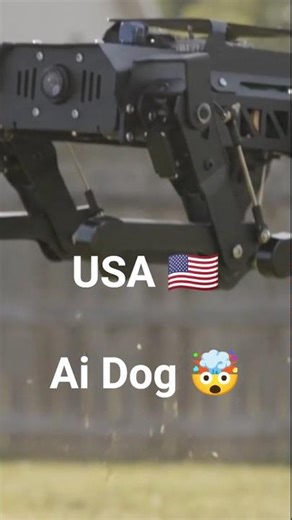 Real or CGI? This Robot Dog is Terrifying 🤖🇺🇸USA#airobortdog