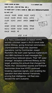 THE JN-25 BREAKTHROUGH